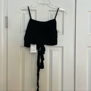 Brandy Melville Tie Back Crop Top